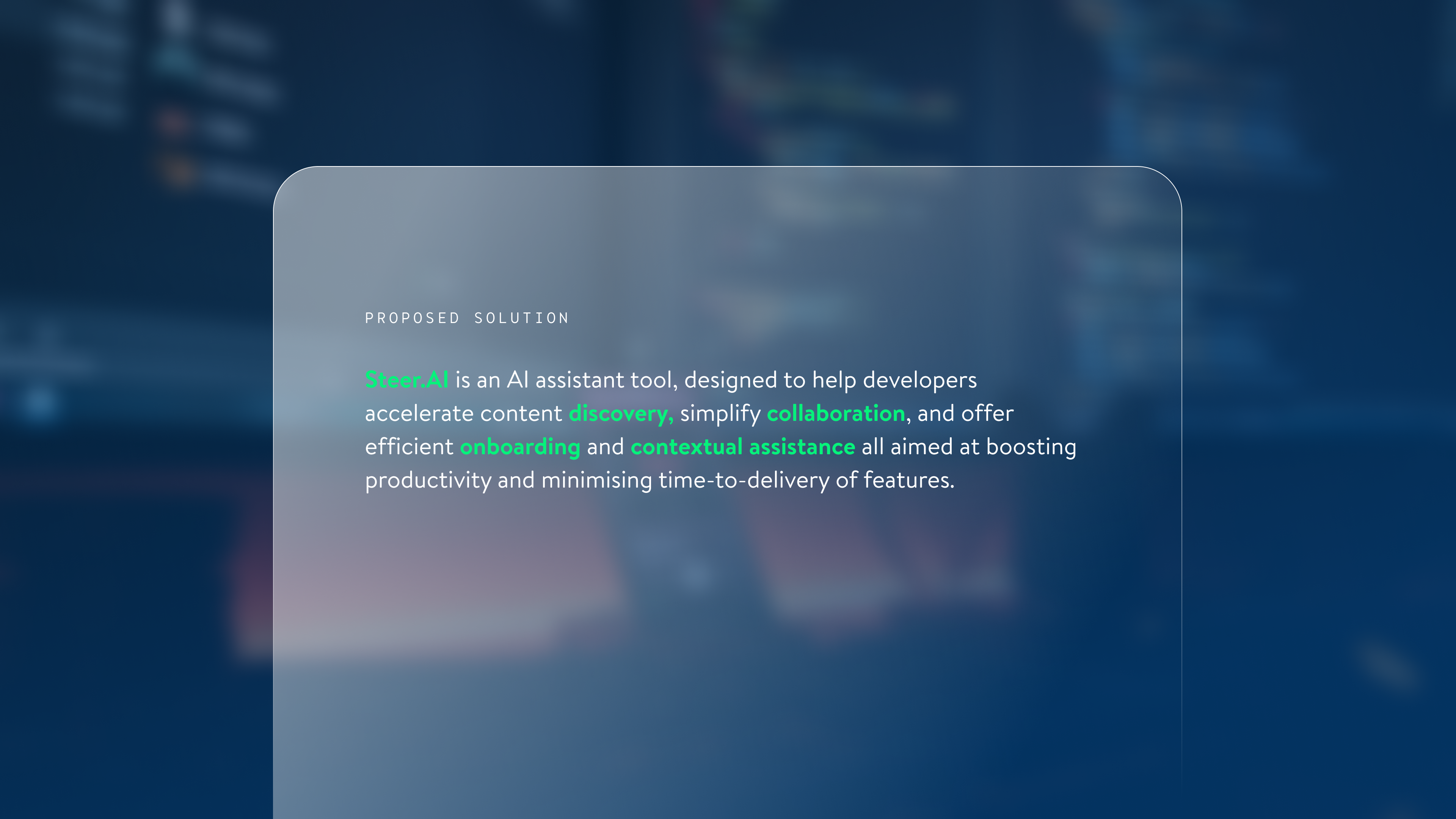 Steer.ai — iterations